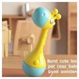 Cute animal Hand Cranked Bell - Early Childhood...