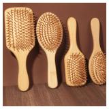 1 PC Natural bamboo paddle comb air cushion...