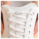 1pair Elastic No Tie Shoelaces Semicircle Shoe...