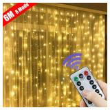 3x3m Curtain Garland on The Window USB Power...
