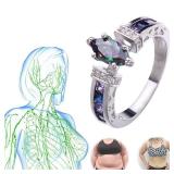 1 Pc Women Torina Crystal Quartz Ionix Ring...