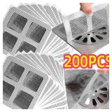 10pcs Disposable Shower Drain Hair Catcher Mesh...
