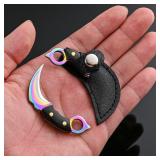 1 Pcs Mini Knife Keychain Pocket Knife Outdoor...