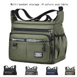 1 Pcs Random Colour Men's cross-body bag with...
