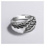 1 Pcs 925 sterling silver plated Angel Wing...