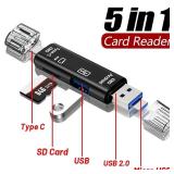 1 Pcs New 5 in 1 Multifunction USB 2.0 Type C...