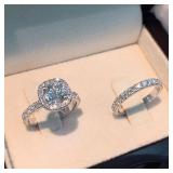 2pcs/set Luxury Crystal Female AAA Zircon Stone...