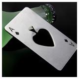 1Pcs Creative Poker Shaped Bottle Can Opener...