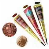 3 Pcs henna, brown, black, red, henna,...
