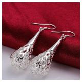 1 Pair Hot Charm 925 sterling silver plated...