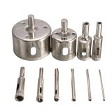 STONEGO 10PCS Diamond Coated Hole Saw Core...