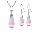 Pure Jewelry Set Simple 925 sterling silver...