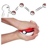 Pokemon Anime Poke Ball Squeeze Toy Bouncing...