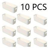 10pcs multifunctional storage box durable...