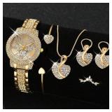 Women's Quartz Watch Gold plated Luxury Women...