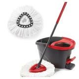 Easy Wring and Clean Floor Mop Turbo Microfibre...