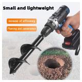 1 PC Garden Auger Spiral Drill Bit With ' Hex...