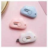 3 Pcs Cute Rabbit Cloud Color Mini Portable...