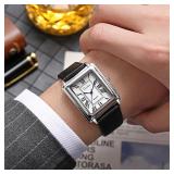 1 PC Fashion Men's Quartz Wristwatch Leather...