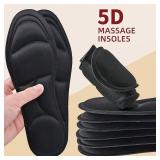16Pairs 5D Massage Memory Foam Insoles For...