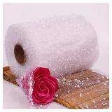 Handcrafted Silk Ribbon Rose Wrapping Paper -...
