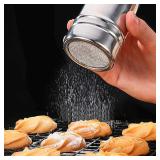 1pc-Silver stainless steel mesh tube type...