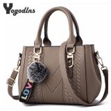 Embroidery Messenger Bags Women Leather...