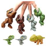 1 PC Jurassic Finger Dinosaur Triceratops...