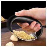 1 PC Stainless Steel Garlic Press Crusher...