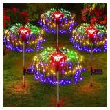 1 PC LED Solar Firework Lights Garden...