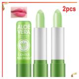 2 PCs Aloe Vera Color-Changing Lipstick...