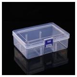 1 PC Clear Plastic Box Rectangular Box...
