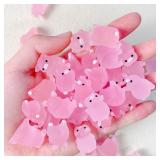 6/PCs  Luminous Pig Design Glow in The Dark...