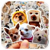 100pcs Funny Dog Stickers Cartoon Cute Decals...
