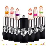 Flower Jelly Lipstick Set Temperature Change...