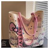 1 PC Sanrio Hello Kitty Large Capacity Shoulder...