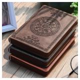 1 PC 2025 New Portable Vintage Leather Notebook...