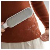 1 PC Double-Sided Pet Hair Remover, Manual...