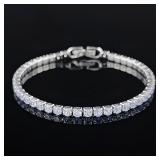 1 PC 2024 New Luxury Silver Color on Hand 4MM...