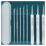 8-Piece Blackhead Remover Kit ï¿½ Stainless Steel...