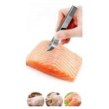 1pcs 430 Stainless Steel Fish Bone Tweezers...