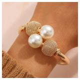 1 PC Vintage Geometric Hyperbole Gold Color...
