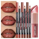 2pcs/Set Velvet Texture Lip Makeup,Matte...