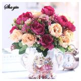 Peony Flowers Silk Artificial Bouquet...