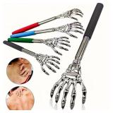 Adjustable Stainless Steel Back Scratcher with...