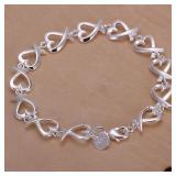 1 PC 925 sterling silver plated Bracelets for...