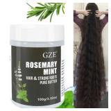 GZE Rosemary Mint Hair & Strong Roots Butter -...