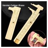 1pc Brass Vernier Caliper, Mini Precision...