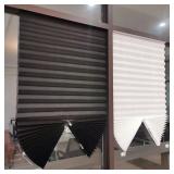 1Pc Shades Self-adhesive Half Windows Nonwoven...