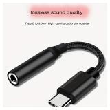 Type C to 3.5mm Headphone Adapter USB-C 3.5...